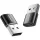 Joyroom S-H152 USB-A-USB-C adapter fekete (2db)
