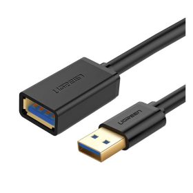 Ugreen hosszabbító USB-A 3.0 kábel, 0,5m, fekete