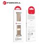 Forcell F-Design FA03 Apple Watch 38/40/41mm szíj, arany