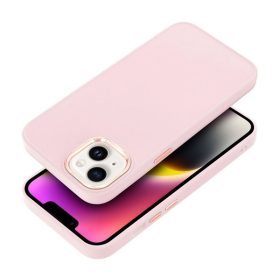   Frame Xiaomi Redmi 14C közepesen ütésálló tok kameravédő kerettel, világos rózsaszín