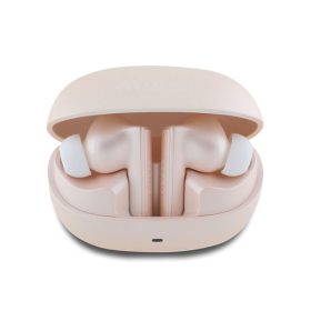   Guess Capsule ANC/ENC TWS vezeték nélküli fülhallgató zajszűréssel, rózsaszín