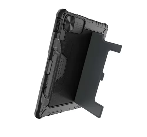 Nillkin Bumper Go iPad Air ( 2020 / 2022 / 2024 / 2025 ), billentyűzetes tok háttérvilágítással, fekete