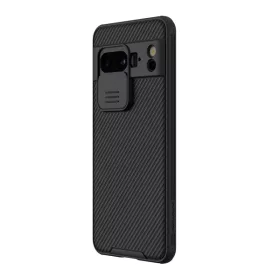   Nillkin CamShield Pro Google Pixel 8 Pro műanyag hátlap tok, fekete