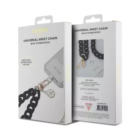 Guess 4G Charm univerzális karpánt, fekete