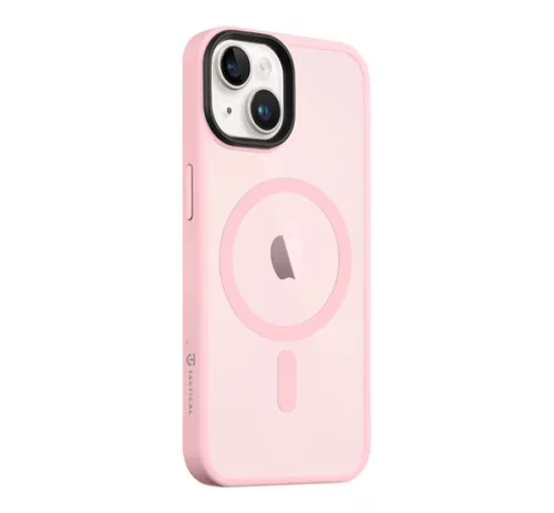 Tactical MagForce Hyperstealth iPhone 14 hátlap tok, áttetsző/rózsaszín