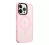 Tactical MagForce Hyperstealth iPhone 13 Pro hátlap tok, áttetsző/rózsaszín