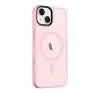 Tactical MagForce Hyperstealth iPhone 13 hátlap tok, áttetsző/rózsaszín