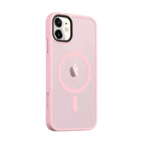   Tactical MagForce Hyperstealth iPhone 11 hátlap tok, áttetsző/rózsaszín