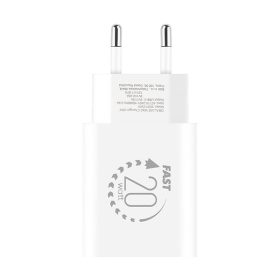 OBAL:ME USB-C hálózati adapter, 20W, fehér
