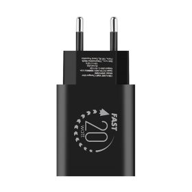 OBAL:ME USB-C hálózati adapter, 20W, fekete