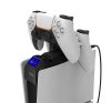 iPega PG-P5S016 PlayStation 5 Slim dupla kontroller töltőállomás + fejhallgató tartó, fehér