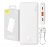 Baseus AirpoW Power bank / külső akkumulátor, 10000mAh, 20W, fehér