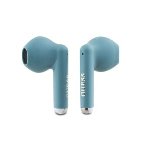   Guess Printed Classic Logo vezeték nélküli TWS fülhallgató, türkiz