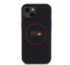 Red Bull Red Ring iPhone 15 műbőr MagSafe tok, tengerészkék