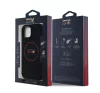 Red Bull Red Ring iPhone 15 műbőr MagSafe tok, tengerészkék