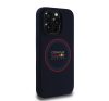 Red Bull Red Ring iPhone 15 Pro szilikon MagSafe tok, tengerészkék