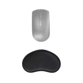   Ergonomikus / zselés egérpad csuklótámasszal, 130x78x25mm, fekete