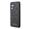 Guess 4G Metal Gold Logo Samsung Galaxy S24 hátlap tok, fekete GUHCS24SG4GFGR