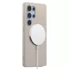 Spigen Silicone Fit MagFit Samsung Galaxy S25 Ultra tok, Natural Titanium, bézs