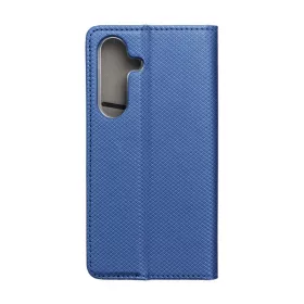 Magnet Samsung Galaxy S25 mágneses flip tok, kék