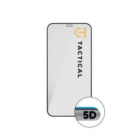   Tactical Glass Shield 5D Apple iPhone 12 Pro/12 Pro kijelzővédő üvegfólia, fekete