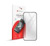 Forcell Privacy Iphone 17E / 16E / 14 / 13 / 13 Pro betekintésgátló kijelzővédő üvegfólia, fekete