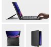 Dux Ducis DK Samsung Tab S10 Plus/S9 Plus/S9 FE Plus kihajtható tok vezeték nélküli billentyűzettel, fekete