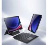 Dux Ducis DK Samsung Tab S10 Plus/S9 Plus/S9 FE Plus kihajtható tok vezeték nélküli billentyűzettel, fekete