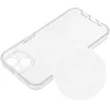 Clear 2mm Samsung Galaxy S25 Ultra csillámos szilikon tok, átlátszó