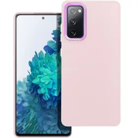   Frame Samsung Galaxy S25 közepesen ütésálló tok kameravédő kerettel, rózsaszín