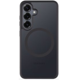   Tactical MagForce Hyperstealth Samsung Galaxy S25 hátlap tok, áttetsző/sötétszürke