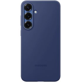   Samsung Galaxy S25 Silicone Cover, gyári szilikon tok, sötétkék