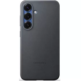 Samsung Galaxy S25 vegán gyári bőrtok, fekete
