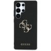 Guess Grained Big 4G Logo Small Classic Logo Samsung Galaxy S25 Ultra  kemény hátlap tok, fekete