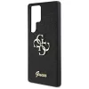 Guess Fixed Glitter Big 4G Metal Logo Samsung Galaxy S25 Ultra kemény hátlap tok, fekete