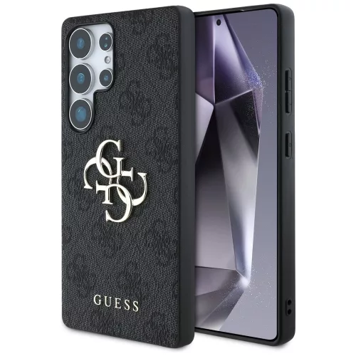 Guess Big 4G Logo Classic Logo Samsung Galaxy S25 Ultra kemény hátlap tok, fekete