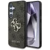 Guess Big 4G Logo Classic Logo Samsung Galaxy S25 kemény hátlap tok, barna