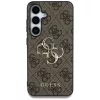 Guess Big 4G Logo Classic Logo Samsung Galaxy S25 kemény hátlap tok, barna