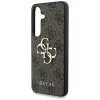 Guess Big 4G Logo Classic Logo Samsung Galaxy S25 kemény hátlap tok, barna
