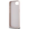 Guess PU Grained 4G Metal Logo Apple iPhone 17e / iPhone 16e hátlap tok, rózsaszín