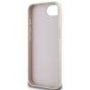 Guess PU 4G Metal Logo Apple iPhone 17e / iPhone 16e hátlap tok, rózsaszín