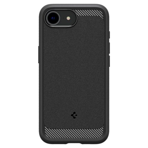 Spigen Rugged Armor MagFit Apple iPhone 17e / iPhone 16e tok, MagSafe, matt fekete