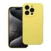 2mm Apple iPhone 17e / iPhone 16e szilikon tok, sárga