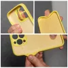 2mm Apple iPhone 17e / iPhone 16e szilikon tok, sárga