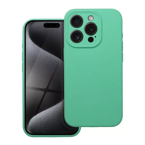 2mm Apple iPhone 17e / iPhone 16e szilikon tok, menta