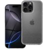 Clear 2mm Apple iPhone 17e / iPhone 16e csillámos szilikon tok, átlátszó