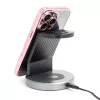 Electro Mag Apple iPhone 17e / iPhone 16e MagSafe kompatibilis hátlap tok, rose gold