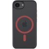 Tactical MagForce Hyperstealth 2.0 Apple iPhone 17e / iPhone 16e magsafe tok, fekete/piros