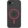 Tactical MagForce Hyperstealth 2.0 Apple iPhone 17e / iPhone 16e magsafe tok, fekete/piros