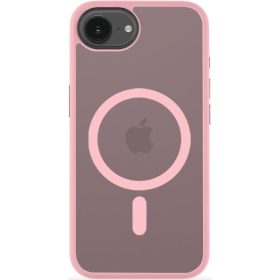   Tactical MagForce Hyperstealth Apple iPhone 17e / iPhone 16e MagSafe tok, áttetsző/rózsaszín